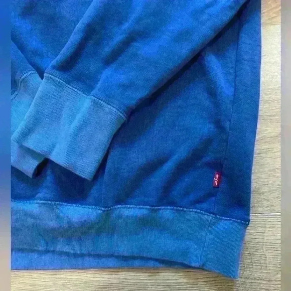 Vintage Levi's Pullover Crewneck Sweatshirt Mens Size Large Classic Blue - Picture 5 of 11
